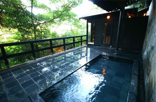月姫の湯　露天風呂